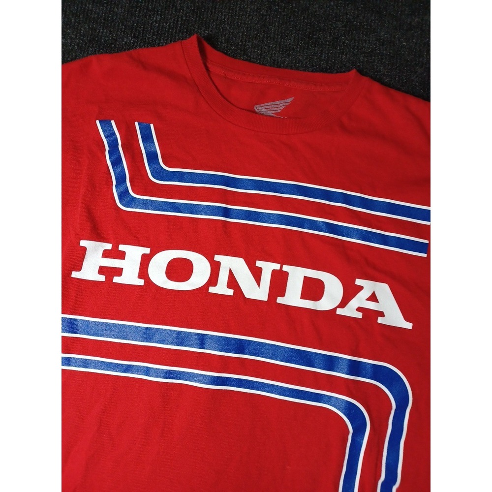 Honda Mens Large Long Sleeve Graphic Tee Shirt